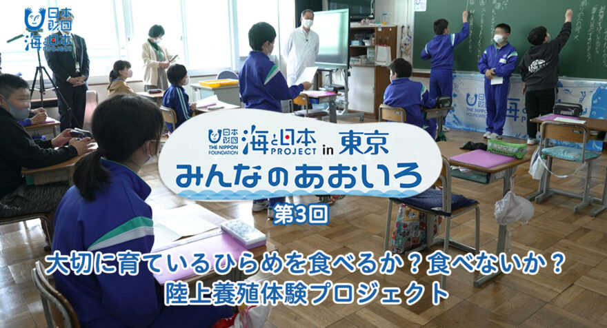 第三回 陸上養殖体験プロジェクト｜みんなのあおいろ2021　