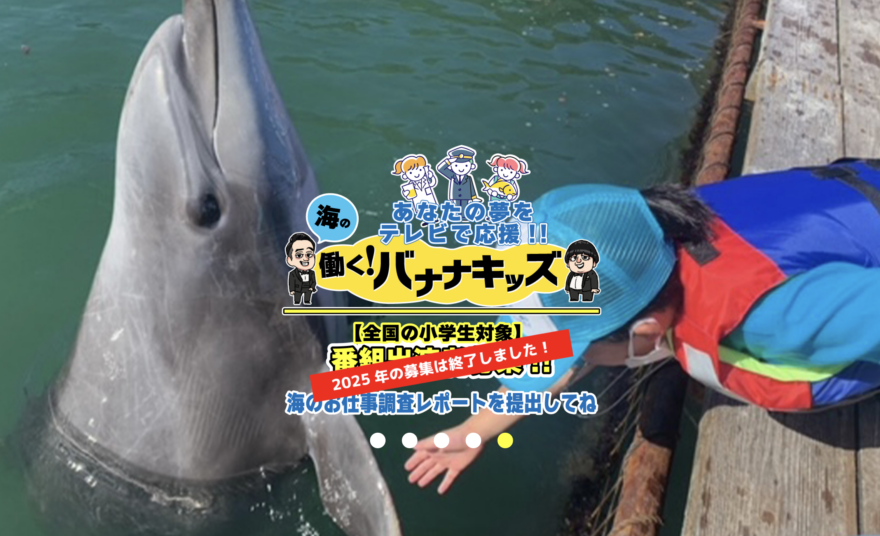 「海の！働く！バナナキッズ！」たくさんのご応募ありがとうございました！！