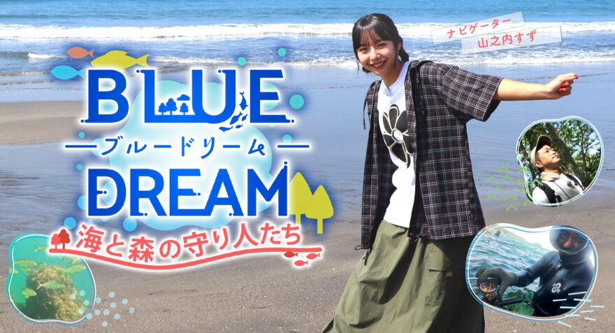 自然を守る人たちの奮闘に密着した番組「BLUE DREAM」がYouTube配信中！